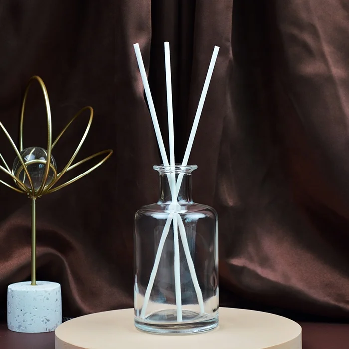 multi inventory China supplier essence Customized Luxury 200ml Aroma Reed Diffuser glass bottle With Rattan Sticks