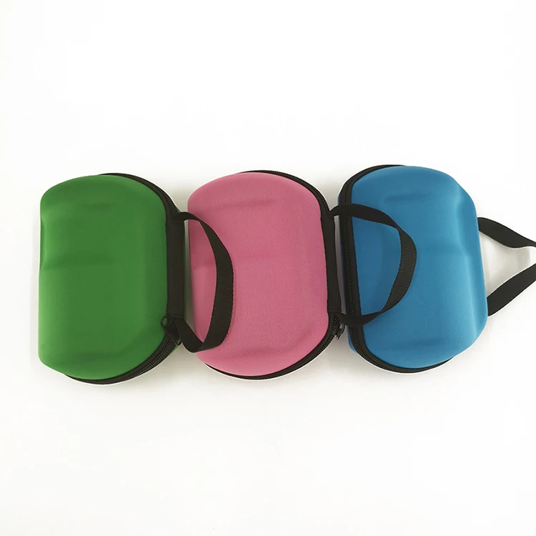 Custom Hard Shell Small EVA Case EVA Zipper Bag Hard microphone travel Case For Wireless Microphone