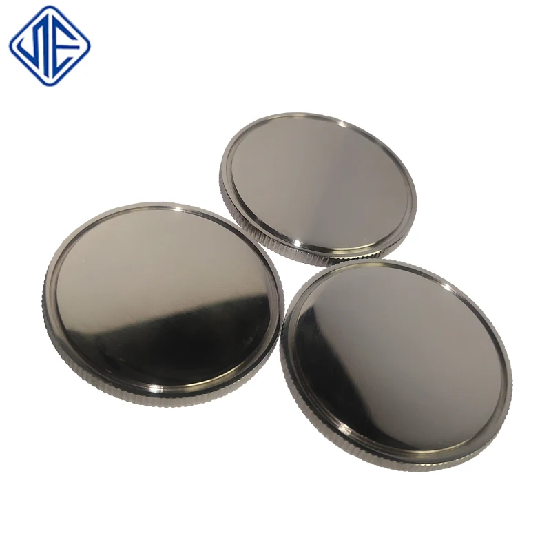 Полированная нержавеющая сталь пустая монета 40*3 мм металлическая для гравировки