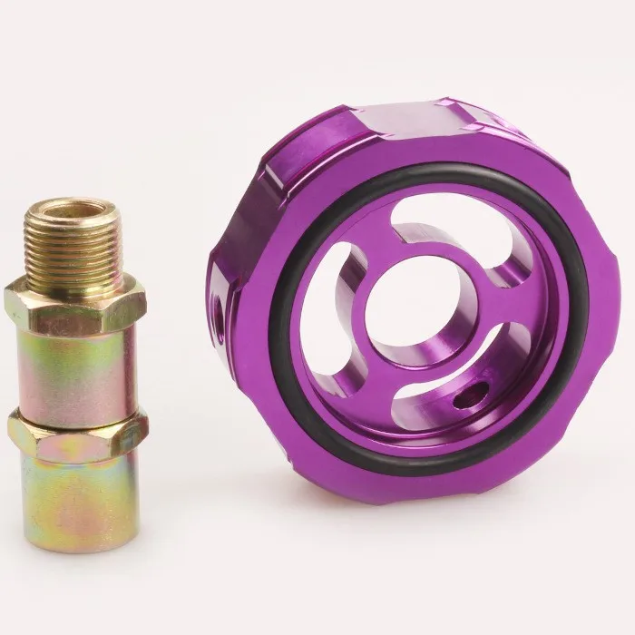 Sandwich Plate For Sensor Gauge Pressure Temperature Oil Filter Block Adapter