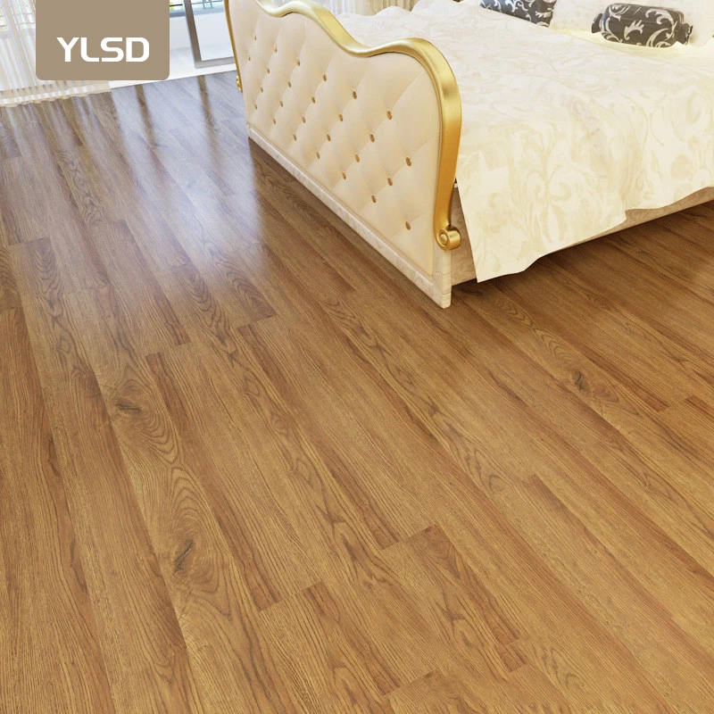 Peel and stick  self adhesive vinyl flooring plastic pvc floor sticker tiles for floor