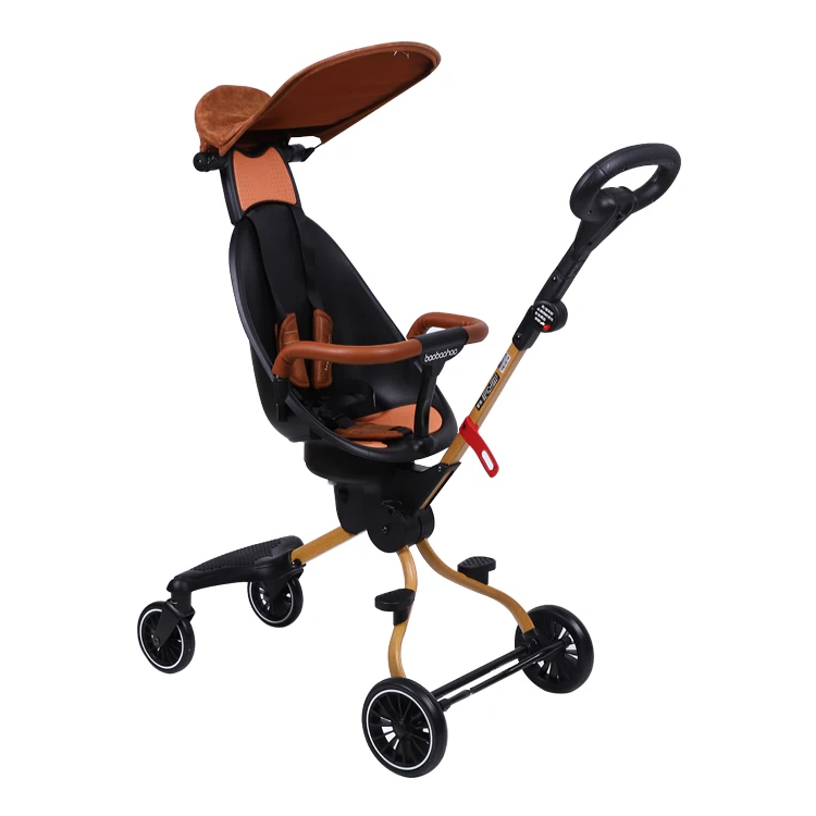 NEW Light  baby strollers 3 in 1  easy to fold walkers High carbon steel  ride on car