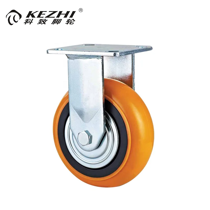 Heavy Duty Type Caster Series PP PUCaster Wheel Fixed Swivel Caster