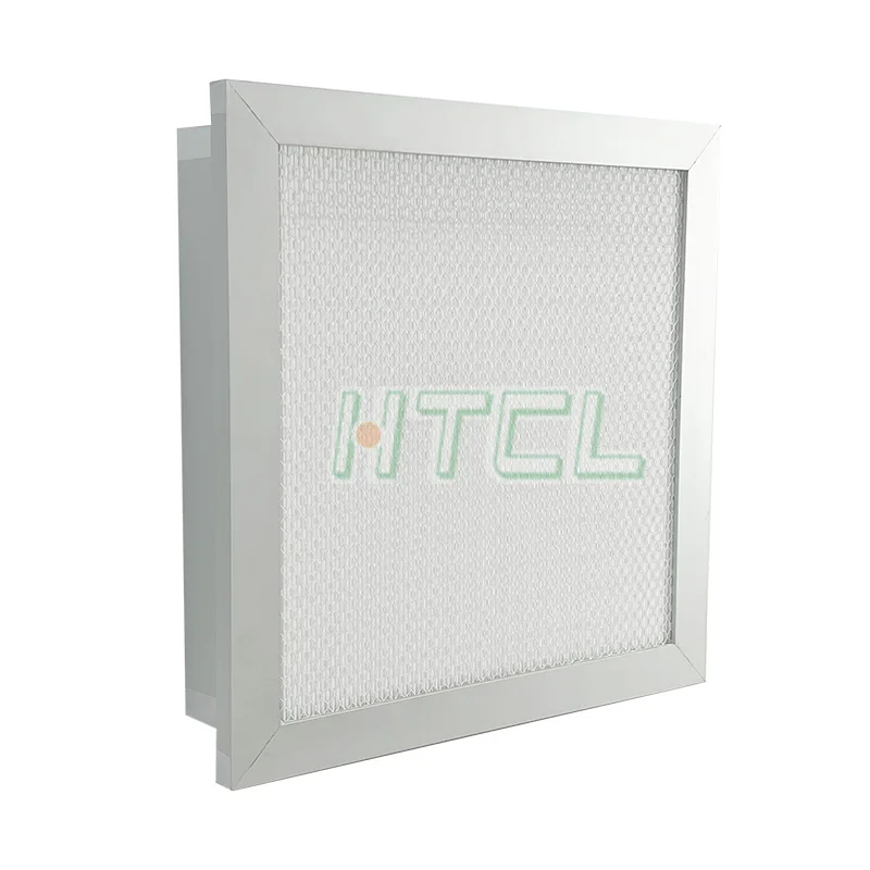 Customized Seal Filters Liquid Seal Type HEPA H13 H14 Side Liquid Tank Air Filter For HVAC System