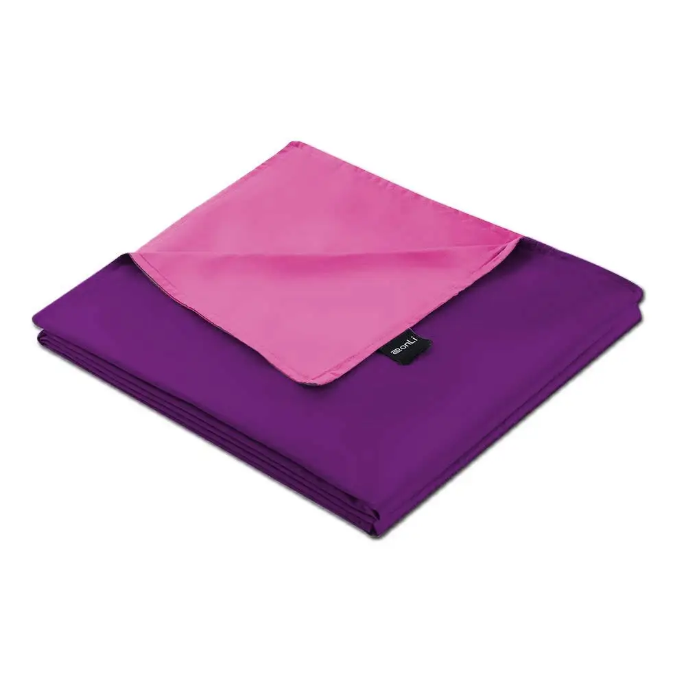 Оптовая продажа пододеяльник Zonli из 100% хлопка мягкая ткань съемный Роскошный чехол для утяжеленного