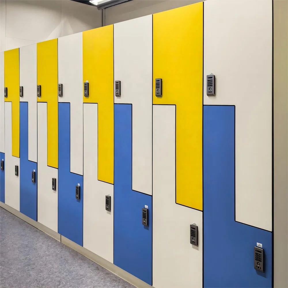 DEBO Compact Laminate 8mm waterproof melamine locker team sport locker