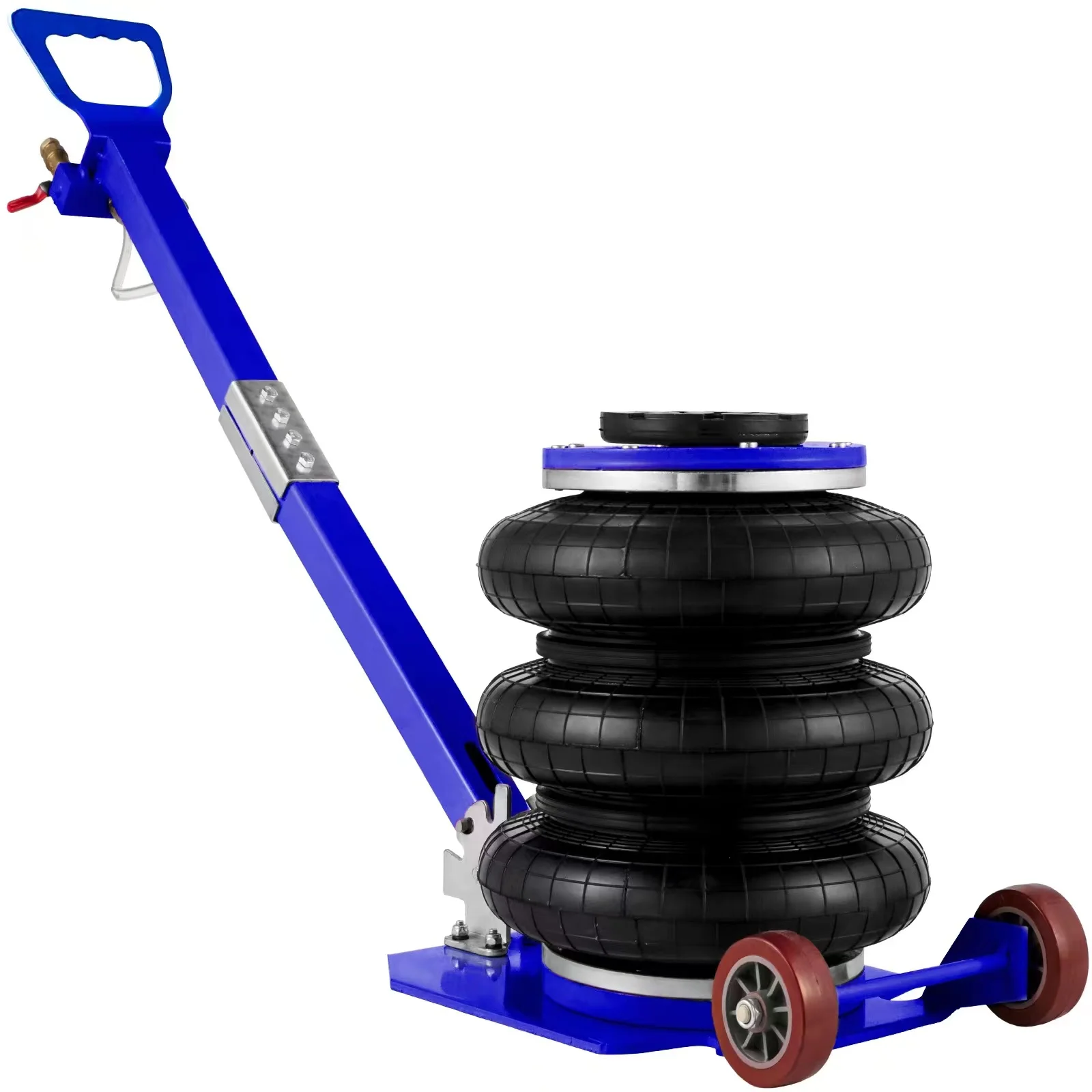 Auto repair tool good assistant 3 tier folding pneumatic jack  3 Ton air lifting bags