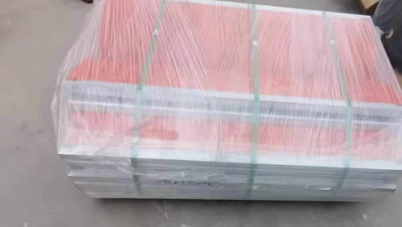 polyurethane secondary belt cleaner conveyor belt cleanser