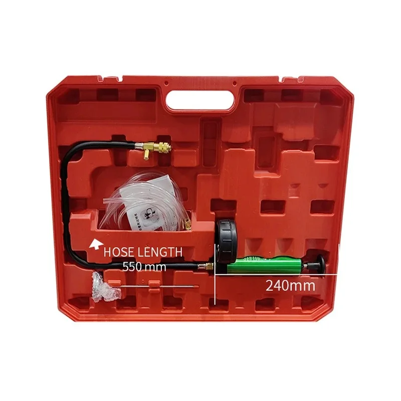 28Pcs Water Tank Leak Detector Water Tank Pumping Pressure Gauge Cooling System  Radiator Pressure Tester