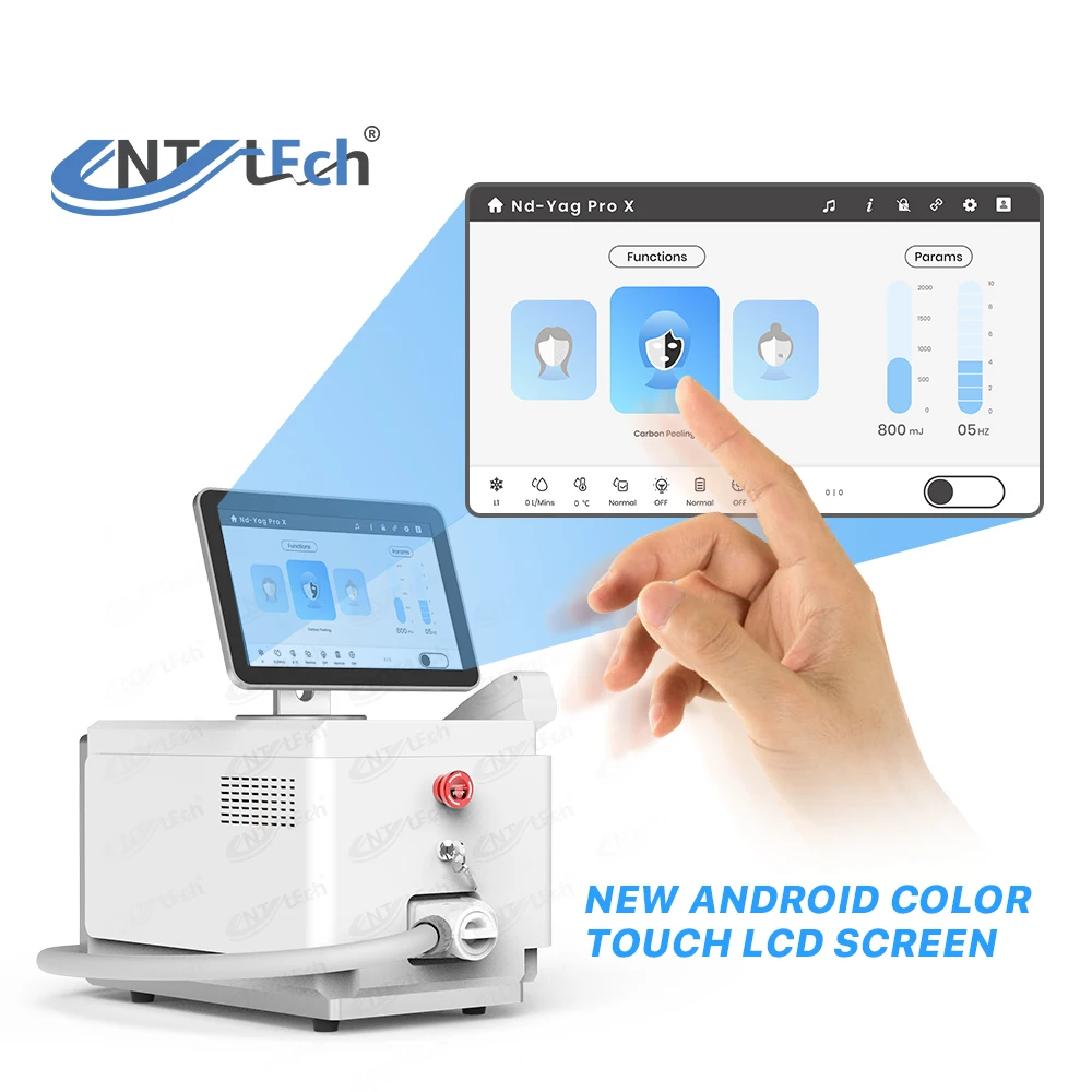 Portable laser tattoo removal machine q-switched nd yag laser machine remove tattoo