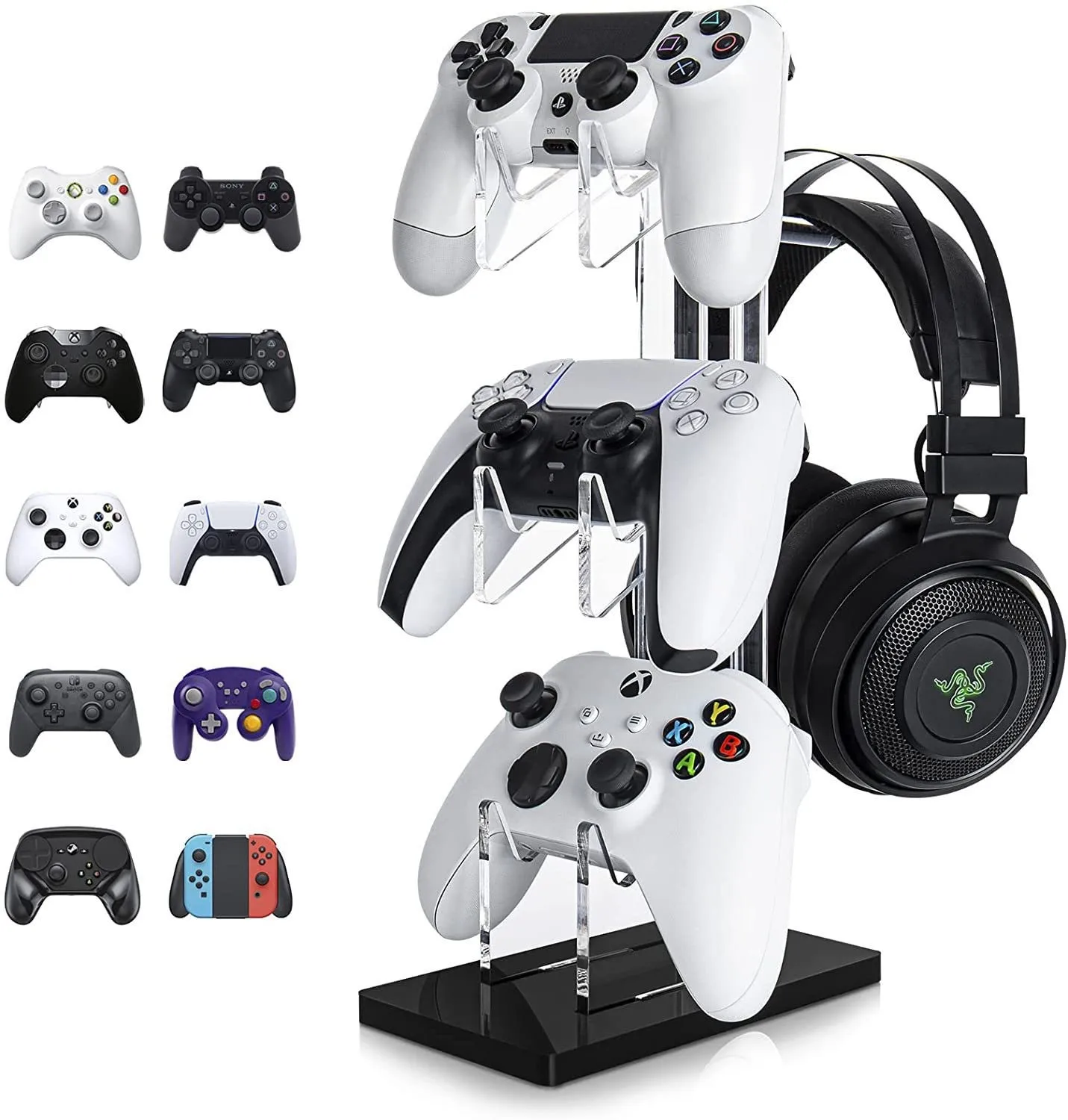 Ps4 и ps5 по заказу Крупногабаритные акриловые прозрачные консоль контроллер стенд дисплей игровой пульт дистанционного управления консольный