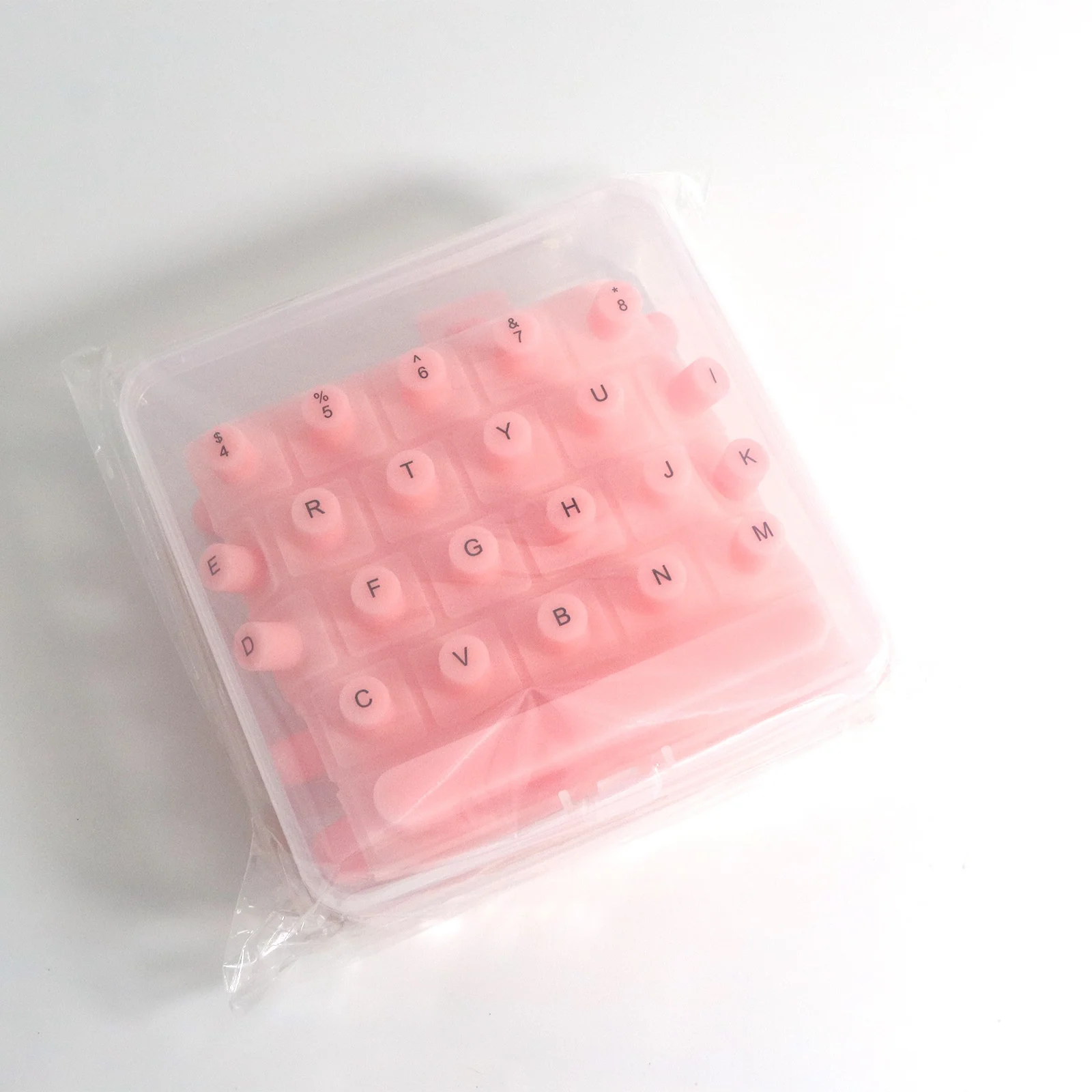 Silicone Manicure Special Keyboard Film Easy-Carry Protective Key Pad for Long Nails Cross-Border New Household Sundries Product