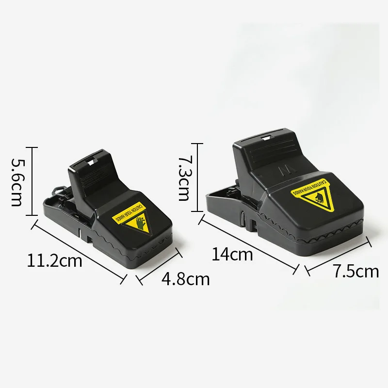 Pet Safe Mouse Rodent Trap for Quick and Effective Mouse Control Serration Plastic Rat Clip rapping Tool Mouse Trap Reusable