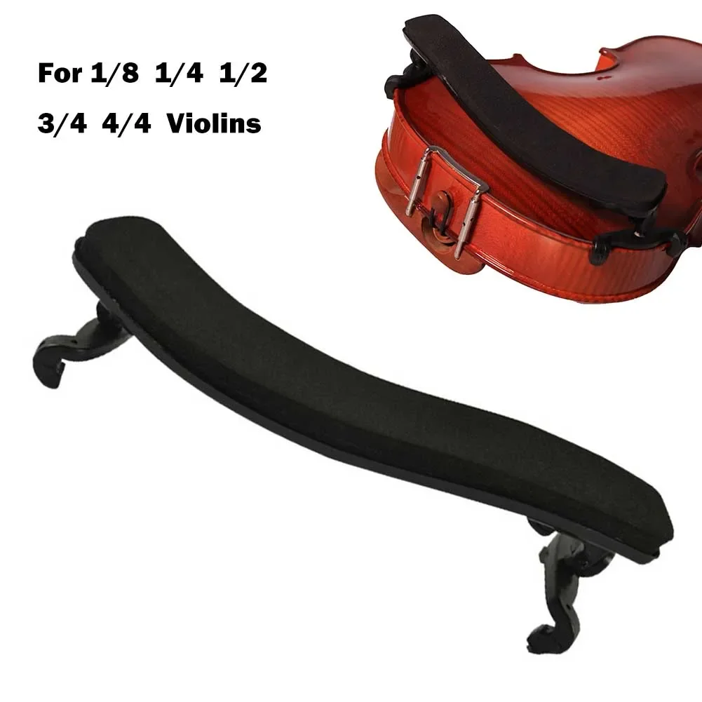 3/4 4/4 Violin Shoulder Rest Adjustable Professional Fiddle Chinrest Shoulder Rest ABS Sponge Pad Violin Accessories Parts