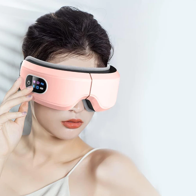 Vibrating Eye Massager Equipment with Bluetooth Airbag Kneading Constant Temperature Eye Massager