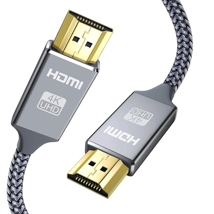  Кабель 4K HDMI высокоскоростной кабель 18 Гбит/с 2 0 3D 2160P 1080P плетеный шнур Ethernet -
