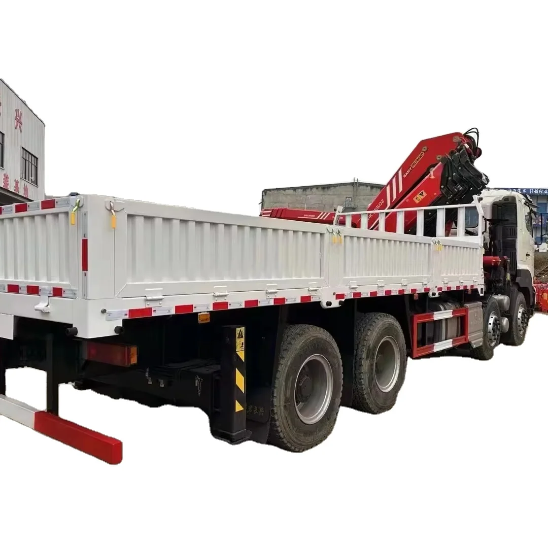 8x4 HINO brand  16 tons truck with Palfinger crane