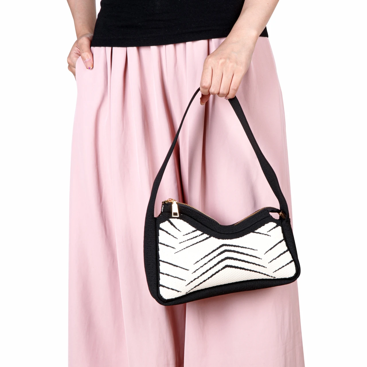 Fashionable Hundred Knitting Bag Portable Large Capacity Shoulder Tote Tote Leisure Bag