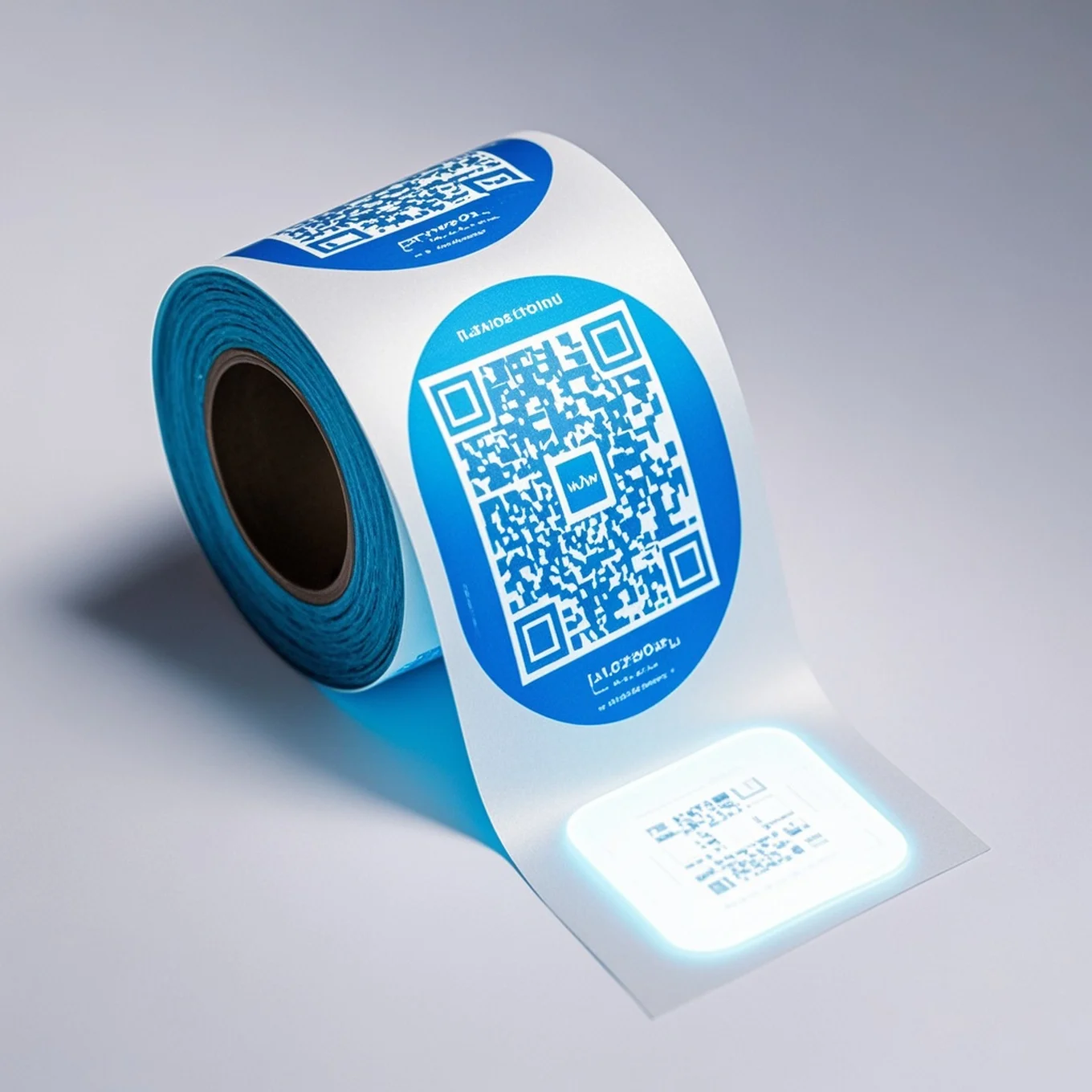 Цифровая Печать переменных данных QR-код штрих-код серийный номер уникальный винил самоклеящаяся упаковка Водонепроницаемая этикетка наклейка
