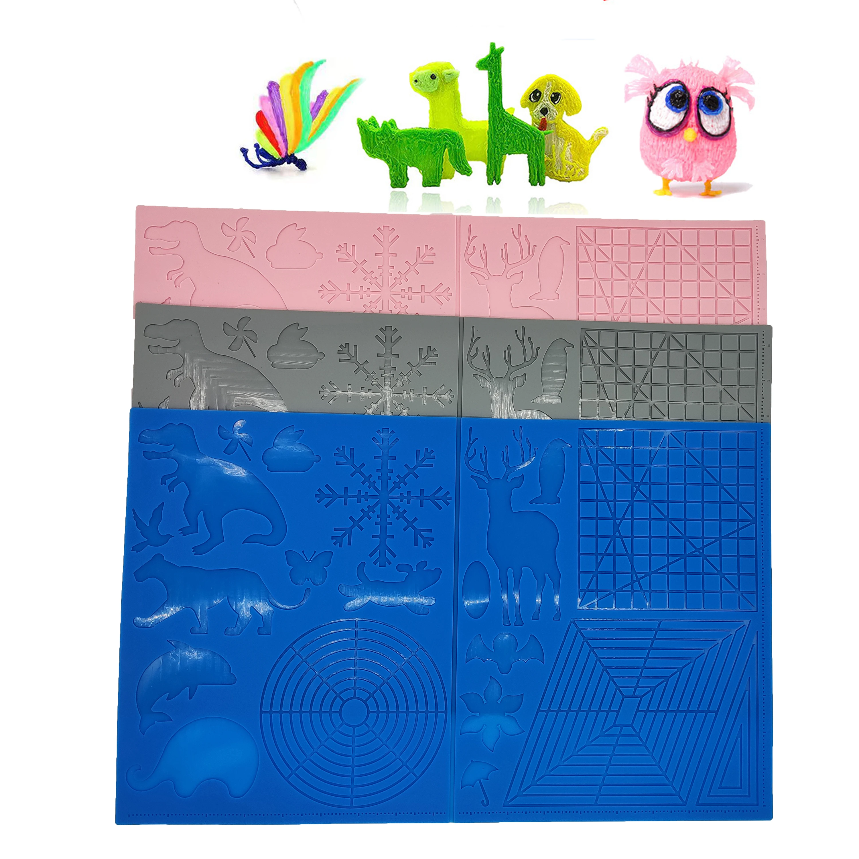 Новый трехмерный детский коврик для рисования