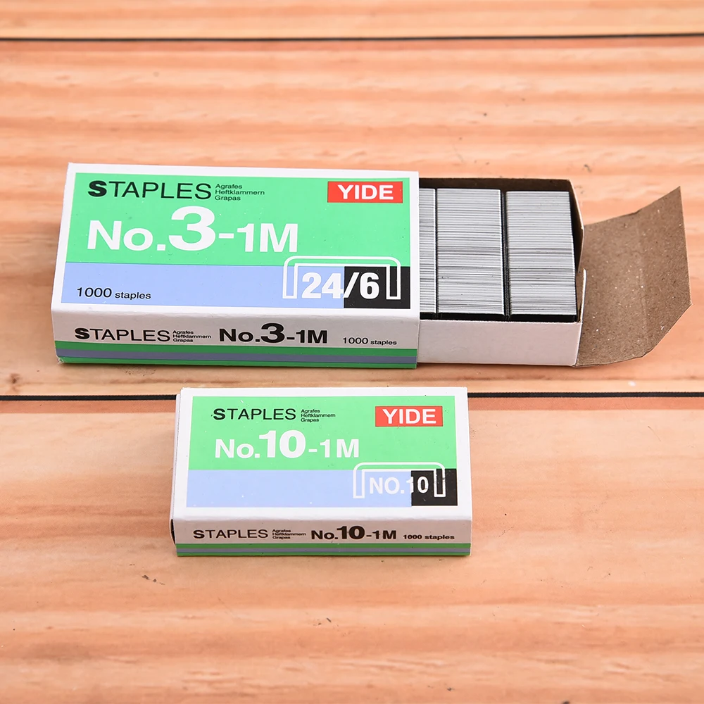 Deli Staples Set 24/6 Stainless Steel Staple for Stapler Binder Stationery Office School Binding Supplier