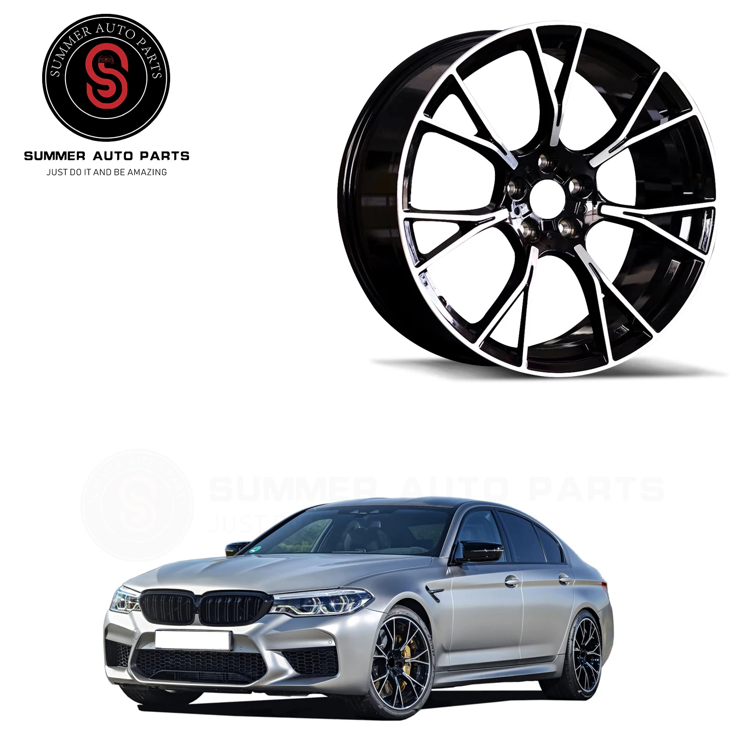 Kabeast Forged Custom forged wheel aluminum alloy 17' 18' 19' 20' wheel rims for bmw f90 m5