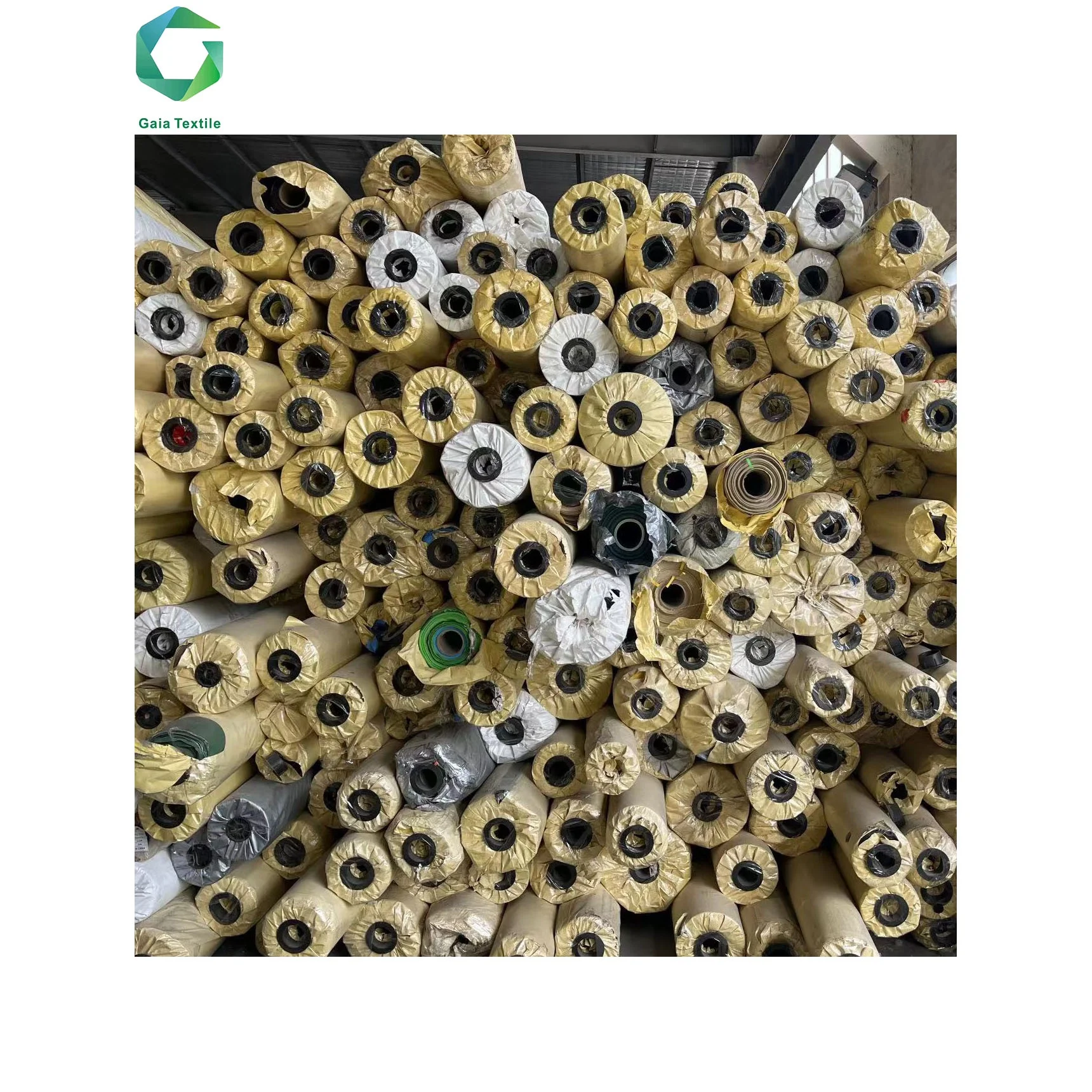 GAIA TEXTILE Stocklot Pvc Tarpaulin Mixed Second Grade Tarpaulin Stocklot