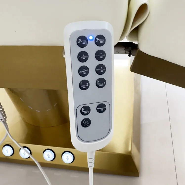 Luxury  Electric Waxing Treatment Eyelash Extension Guangdong Hydro Massage Table Cosmetic Lash Bed Beauty Salon Beauty Bed