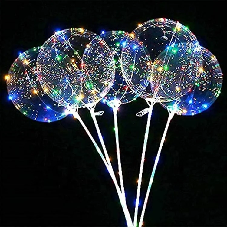 2023 New product Wholesale Flashing Led Light Balloon Biodegradable Party Led Balloon
