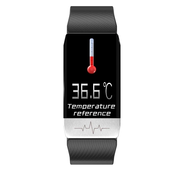 T1 Smart Watch Body Temperature Measurement Thermometer With ECG Smart Watch