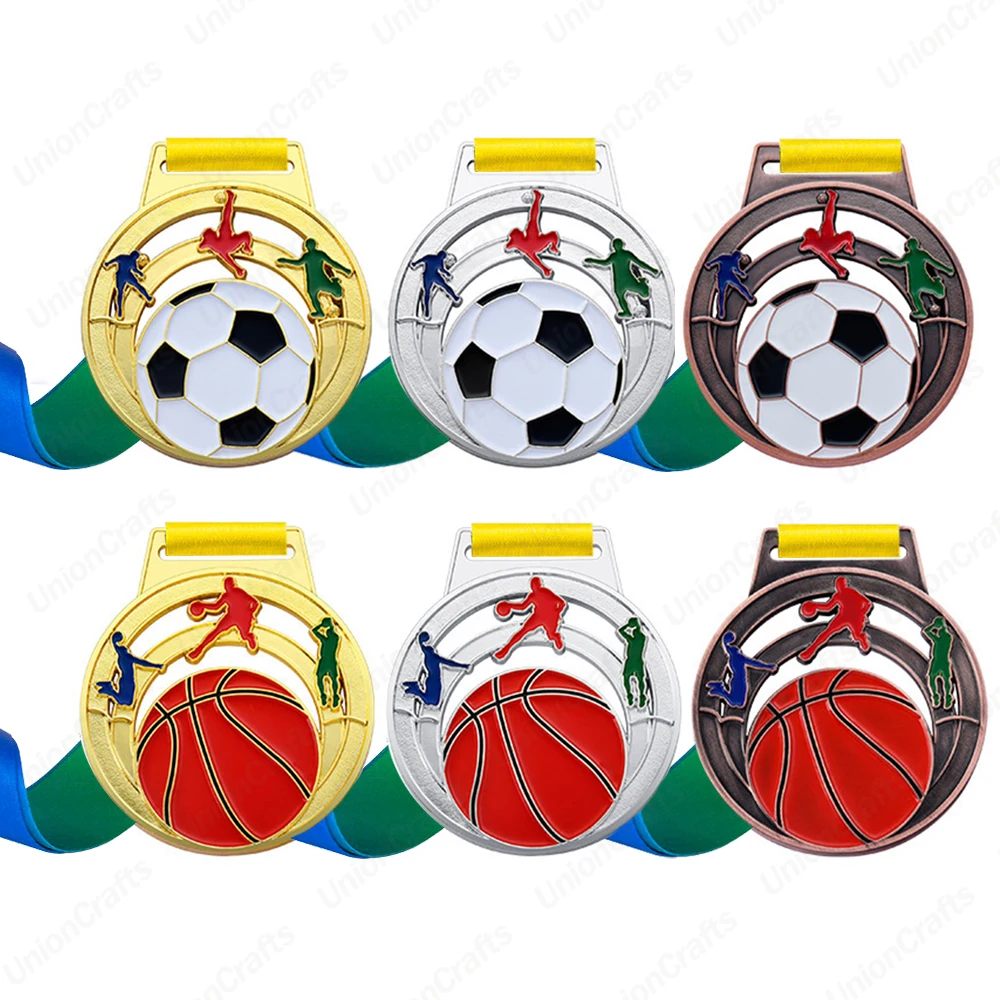 Medals to customize medallas race soccer basketball custom design sublimation blank metal sport award winners medals with logo