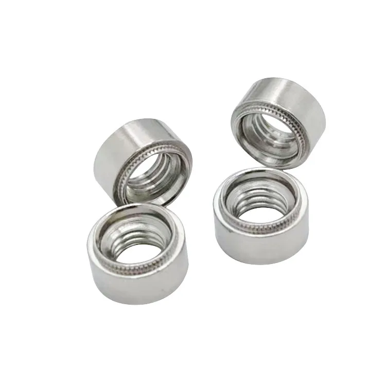 Perfect Quality And Bottom Price Customized Stainless Steel Round Self Clinching Embossing Round Riveted Press Fit Nut