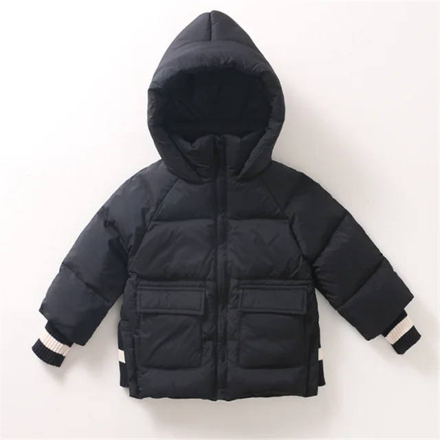 
New Design Toddler Baby Autumn Winter Boys Girls In Long Thickening Down Cotton-padded Jacket 