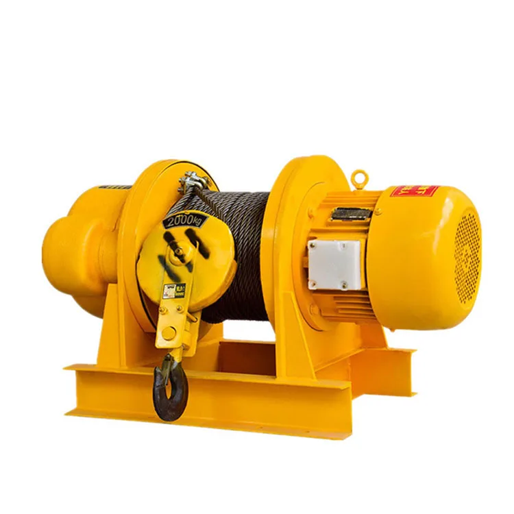 high-power multifunctional electric capstan 1 ton winch