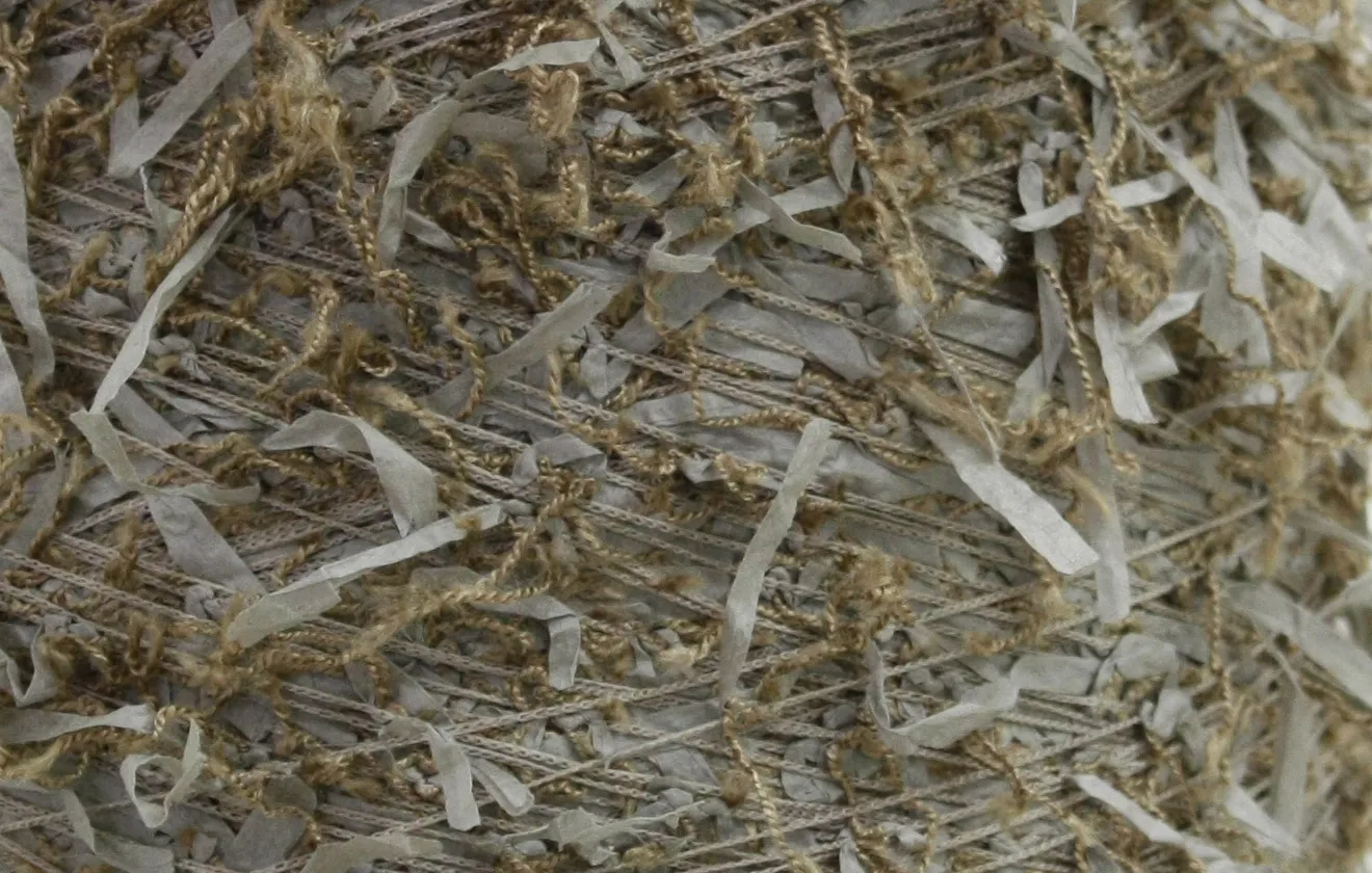 Japanese unique paper flag nylon synthetic fiber knitted yarn for accessory and fashion