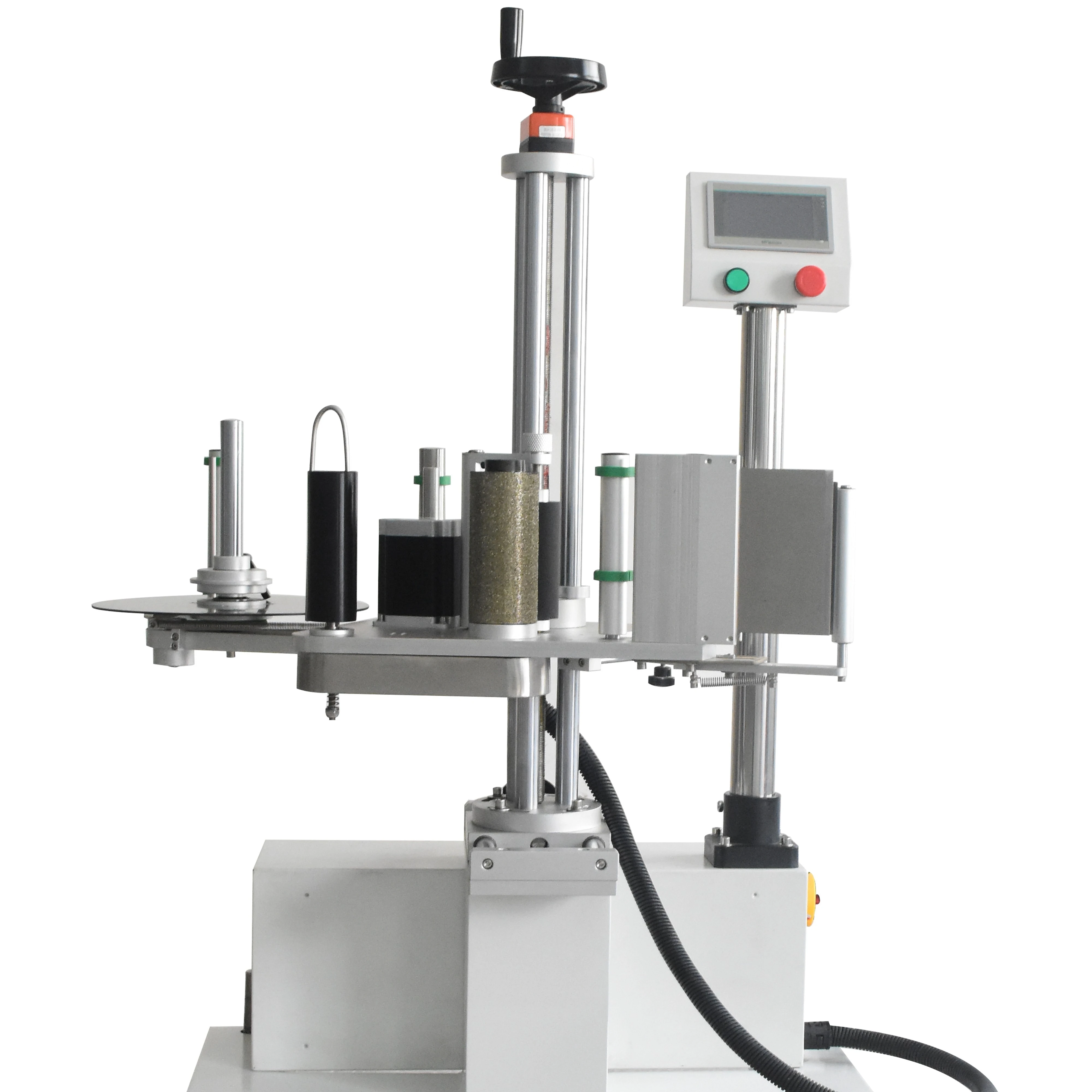 Automatic Servo Side Flow Plane Sticker Labeling Machine For Bevergae Bottles