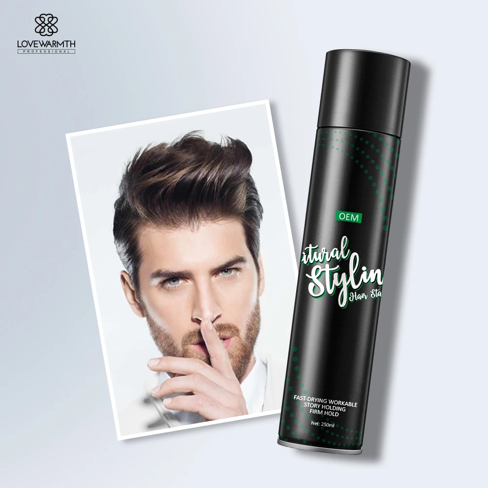 Professional Strong Hold Styling Private Label Aerosol Spray or Air Spray For Unisex Hair Spray