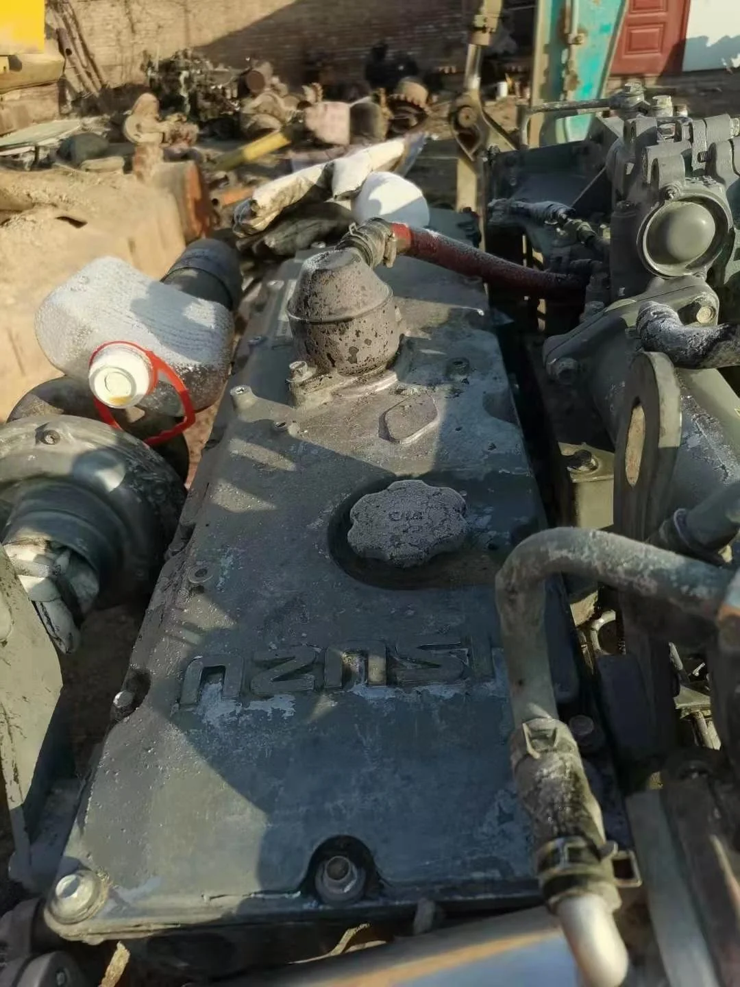 Original good used ZX490 ZX490-5A 6UZ1 Diesel engine assy from ISUZU 6UZ1 engine