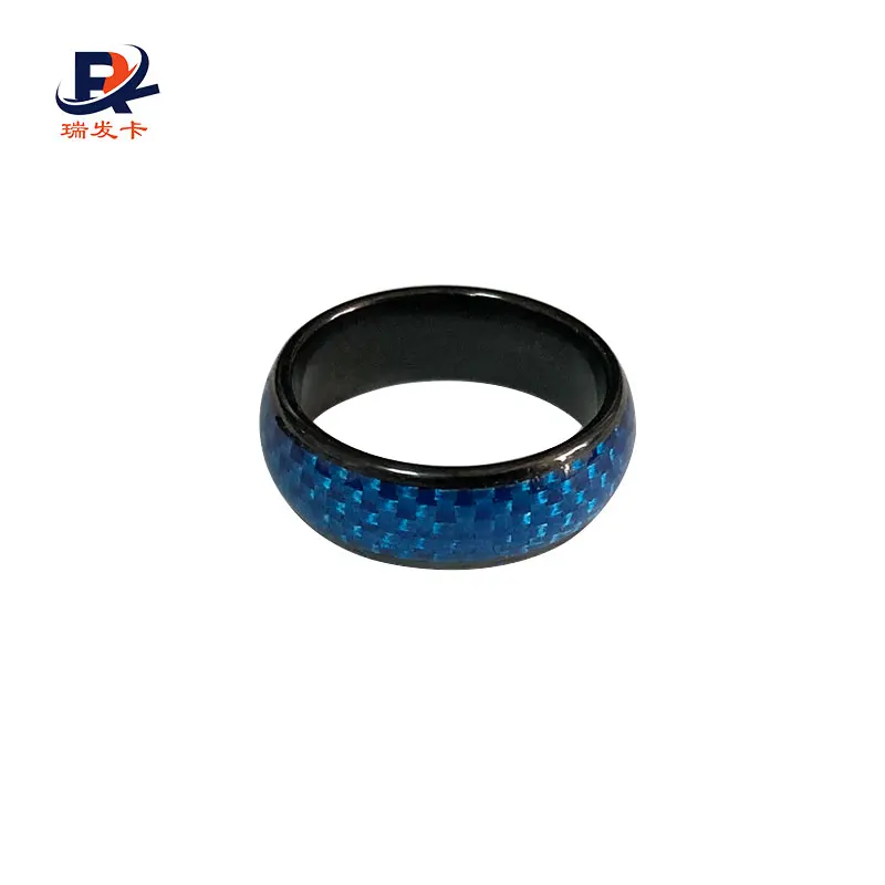 Custom ISO14443A RFID Key Ceramic Ring for Acess Control
