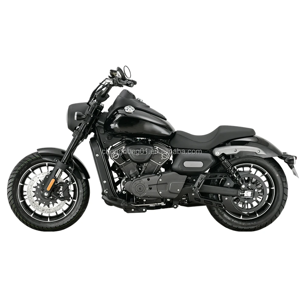 China Factory Adults Vintage Gasoline Sport Motorcycle 140km/h 400cc Retro Chopper Motorcycle (V-TWINS 4 STROKE Water-Cooling)