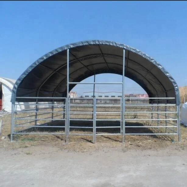 6 м ПВХ Брезентовая палатка для домашнего скота, палатка для крупного рогатого скота, сборный холл