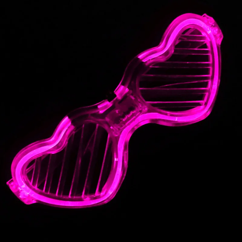 LED Toy Color Shutter Glow Glasses Party LED Eye Glasses Birthday Party Supplies Flash Changing Party LED Glasses
