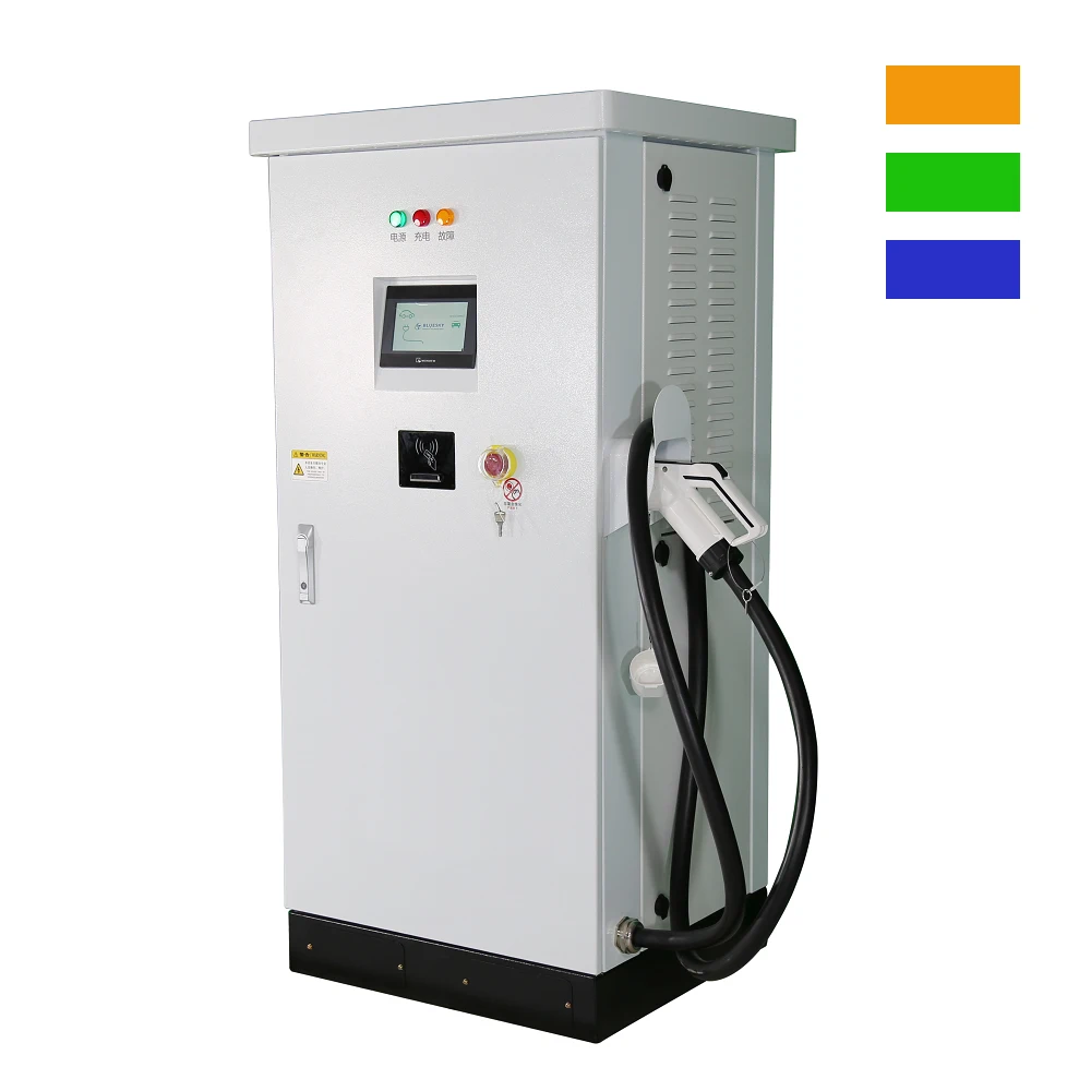  Bluesky 40KW CHAdeMO /CCS2 DC EV зарядная станция EVSE быстрое зарядное устройство CE