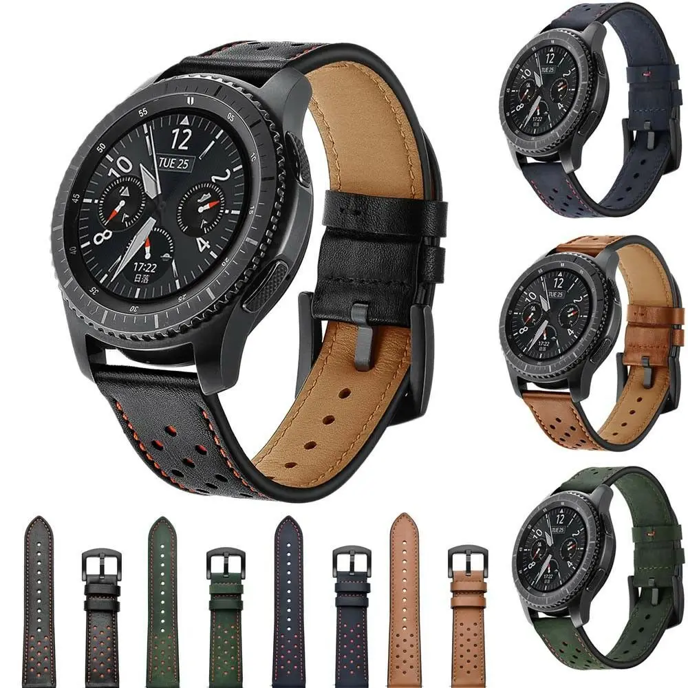 Suitable for samsung galaxy watch 46mm band strap Galaxy Watch Leather Strap