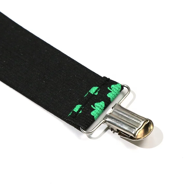 Y shape back strap elastic belt decorative gift belt with printed laser design new suspenders for pants tapes brace  adjustable