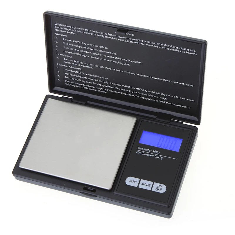 High Precision digital balance 0.01g Mini Balance Digital Jewelry Scale Gold Gram Electronic Pocket Scale