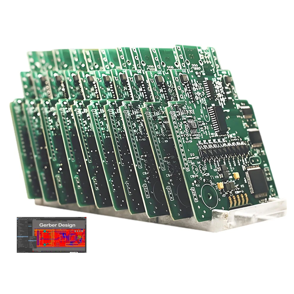 Sent gerber File Pcb Design And Software Development Pcb Custom Manufacturing And Assembly Pcba Service