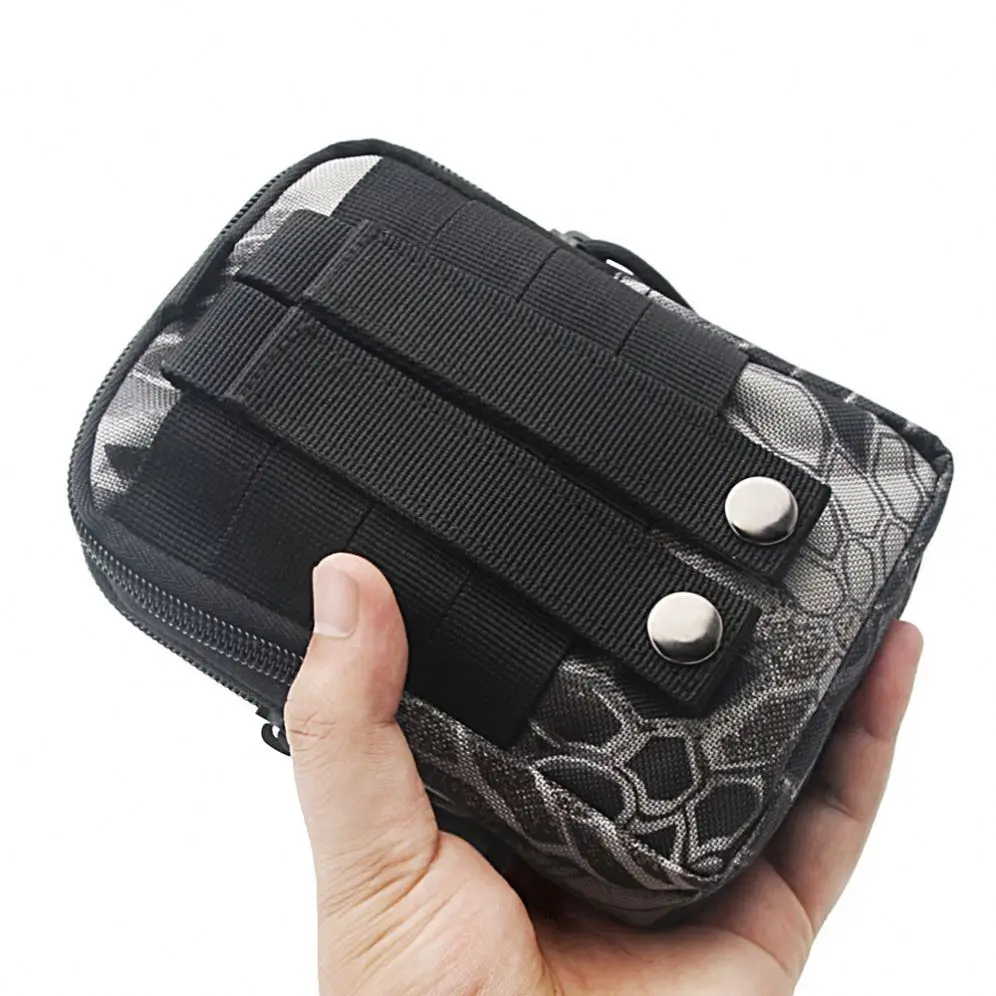 Men Outdoor Waist Bag Tactical Pouch Belt Small Pocket Universal Pack Running Travel Camping Edc Tool Bags
