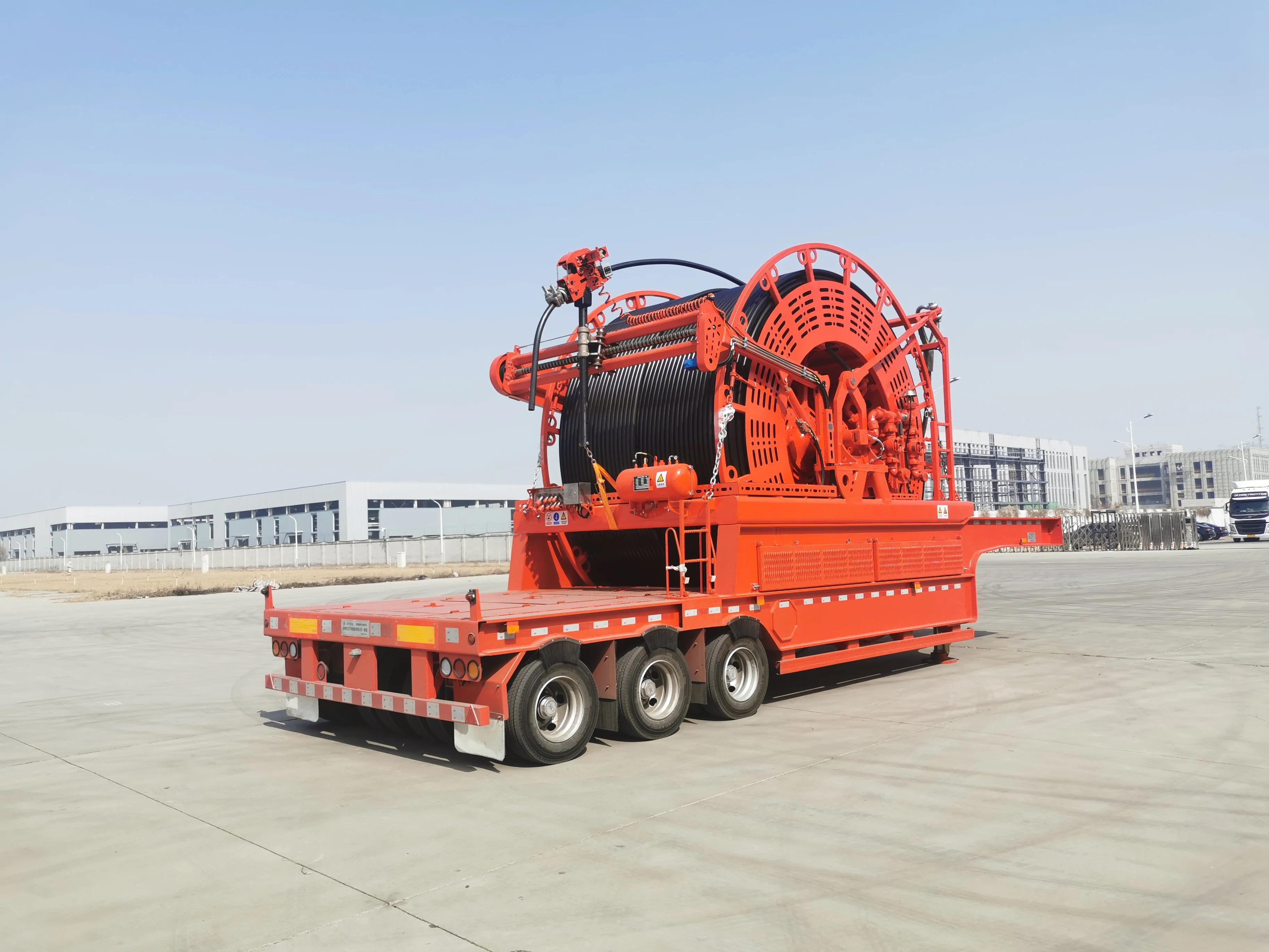 FRSTEC Coiled tubing used in oilfield CTU equipment 80k coiled tubing