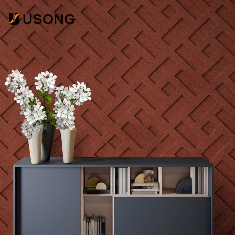 Factory Direct Sales Of High-Density Two-Color Sound-Absorbing Board Materials